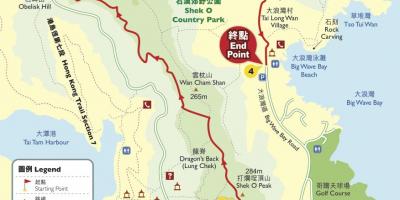 Туристическа карта Хонг конг
