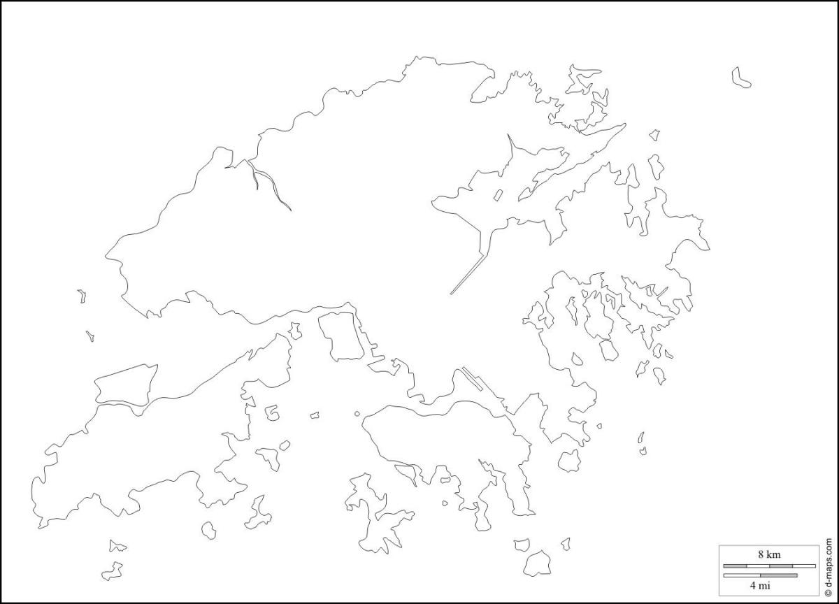Хонг конг карта план