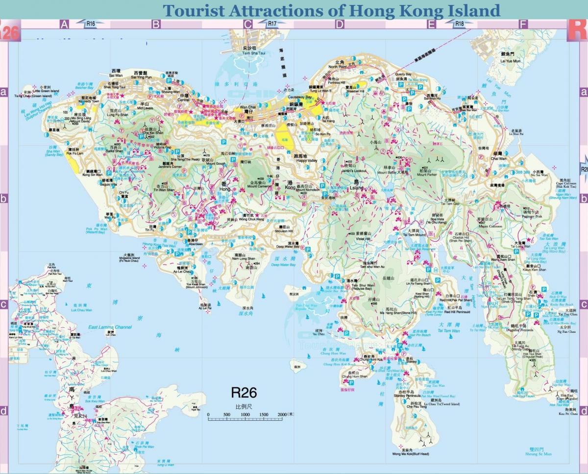 Хонг конг на картата