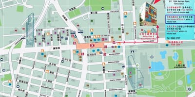 Йордания метростанция картата