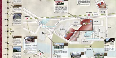 Shatin картата Хонг конг